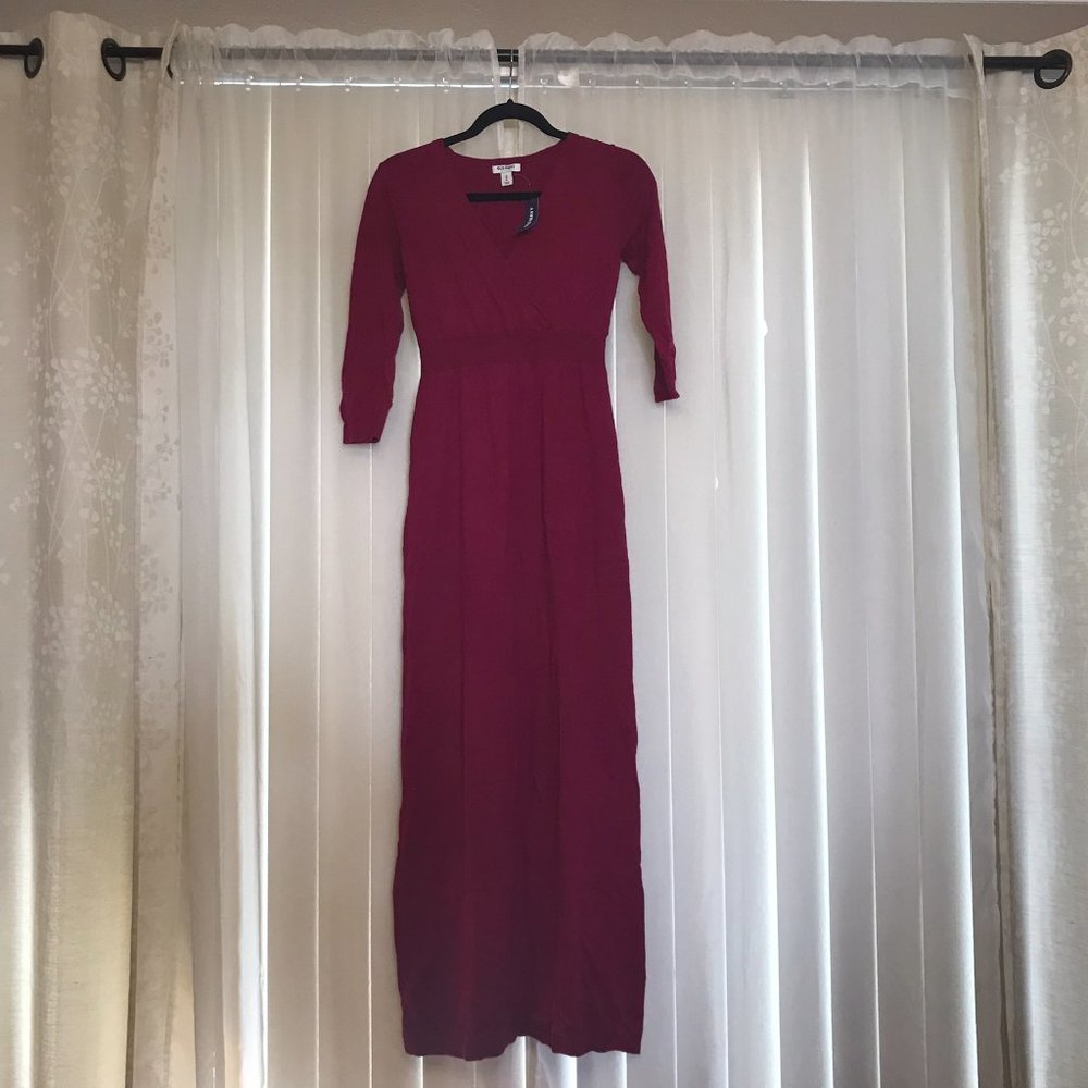 Magenta Maxi Old Navy Dress